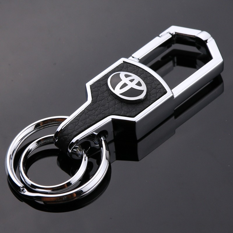 Móc chìa khóa ô tô, xe hơi logo hãng Toyota