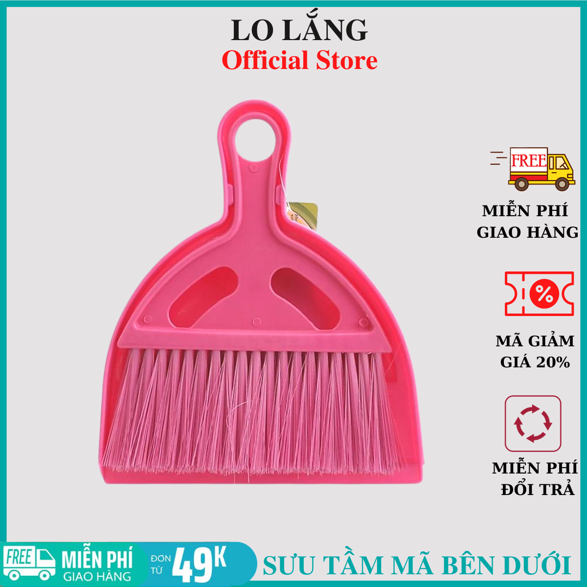 Dụng cụ chổi hốt rác quét bàn thờ mini dành cho văn phòng và bàn làm việc cao cấp