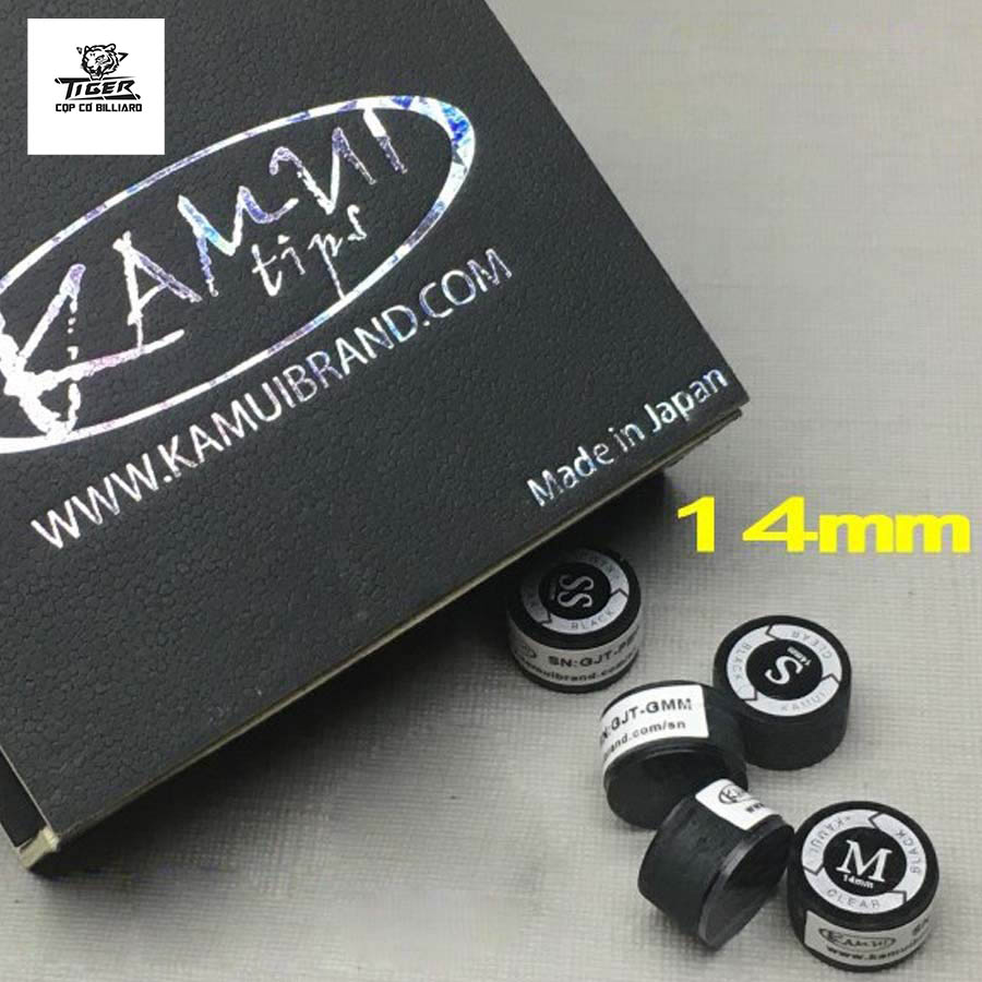 Đầu tẩy kamui clear 14mm nhật bản chuyên dùng cho cơ caroom, pool