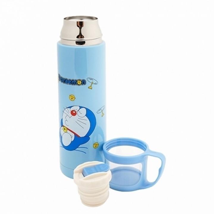Bình Giữ Nhiệt Cao Cấp 500ml Nắp Làm Ly Uống Nước 2in1 – bình giữ nhiệt inox cao cấp – bình uống nước họa tiết đáng yêu– bình giữ nhiệt 500ml – bình uống nước văn phòng – bình đựng nước đi học