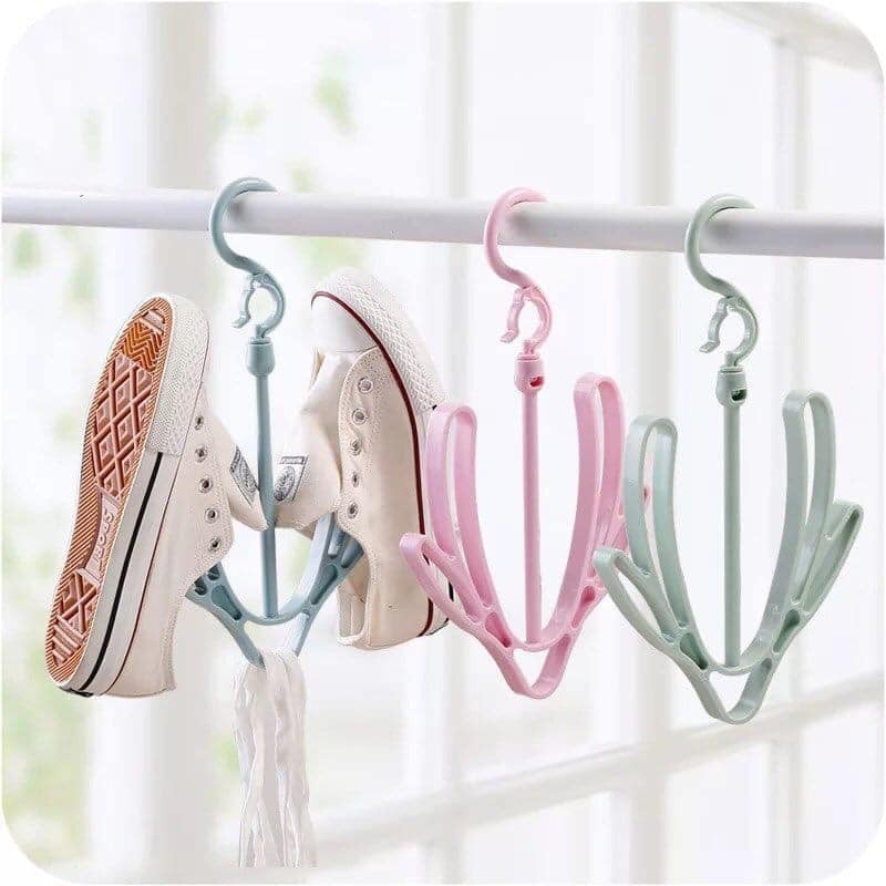 Móc treo giày treo đồ - móc treo phơi giày thông minh Xoay 360 độ Thông Minh