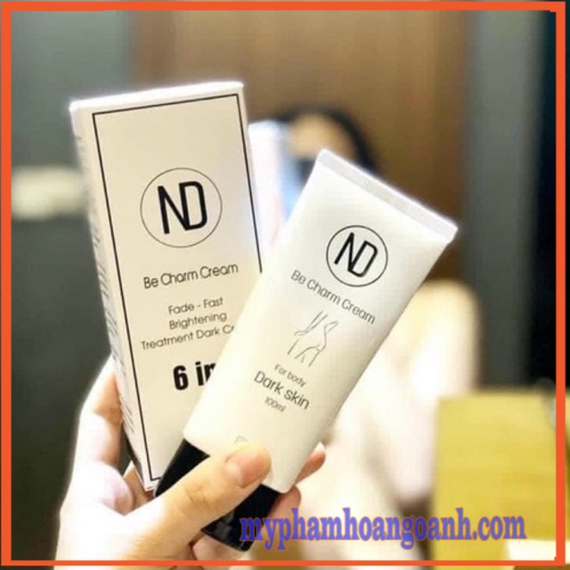 Kem thâm mông Be Charm Cream dưỡng da vùng mông, nách, bẹn, khuỷu tay, đầu gối, nhũ hoa được trắng hồng và mờ thâm