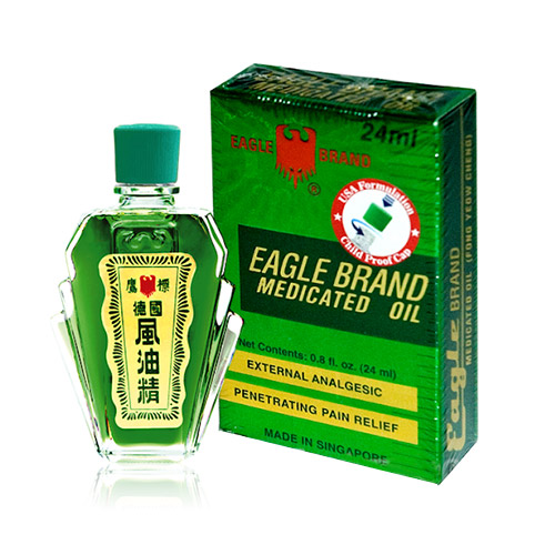 DẦU GIÓ XANH CON Ó EAGLE BRAND 24ml-SẢN XUẤT TẠI XINGAPORE XUẤT THỊ TRƯỜNG MỸ