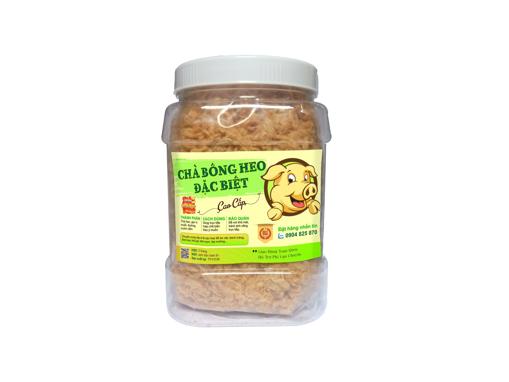 0.5kg chà bông heo hân phát