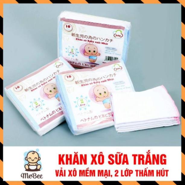 Khăn xô sữa xuất Nhật 2 lớp
