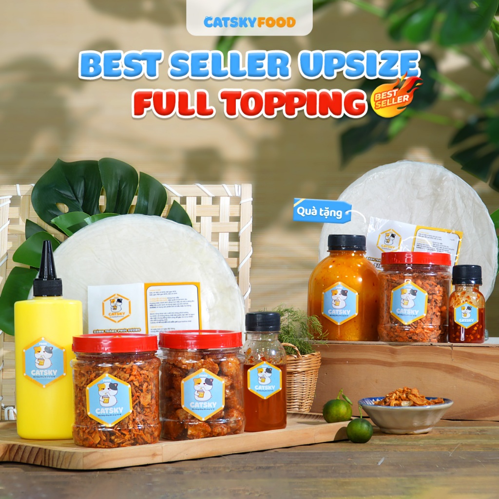 Combo Best Seller Upsize Full Topping