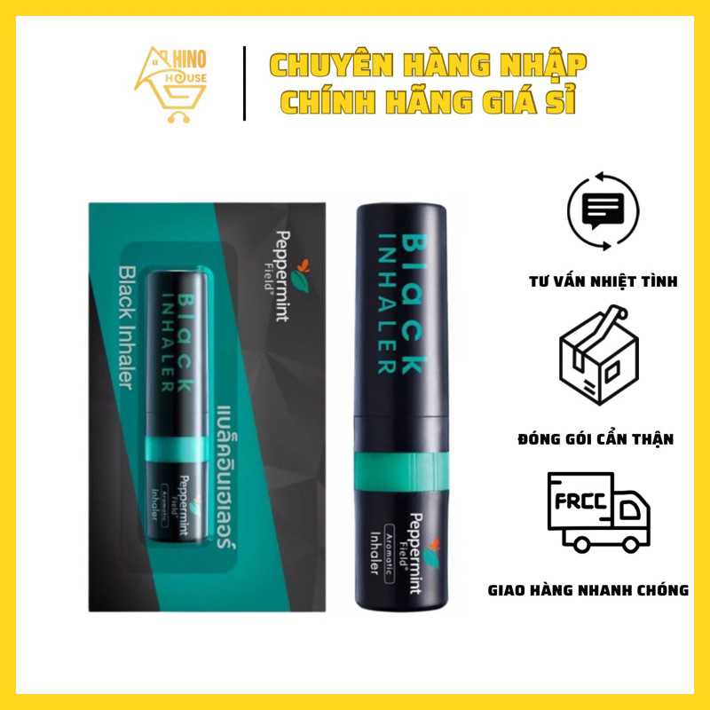 01 ống hít thông mũi bạc hà thái lan peppermint field inhaler 2ml