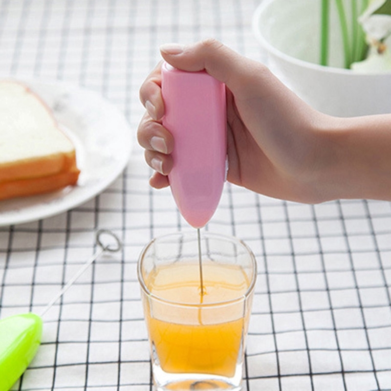 Cây đánh trứng khuấy cà phê mini Máy đánh trứng cầm tay mini Dụng cụ khuấy cà phê