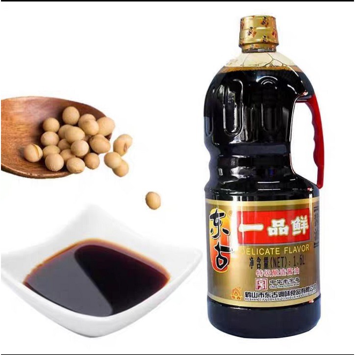 Xì dầu nhất phẩm tiên 1.6l - xì dầu chấm cực ngon