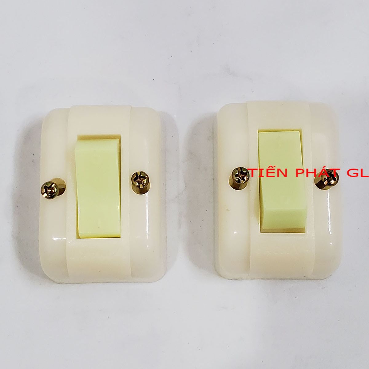 Công tắc điện hai cực, công tắc đèn gắn tường, công tắc dạ quang