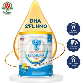 Sữa bột diamond nest pedia tăng cường đề kháng ,phát triển trí não và thị giác 400g-900g