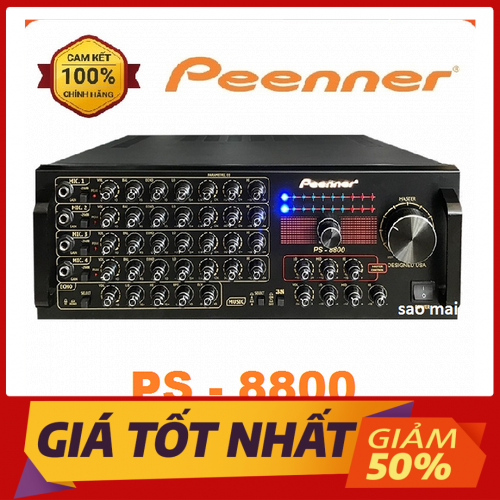 Ampli karaoke nghe nhạc âm thanh chuẩn peenner ps-8800