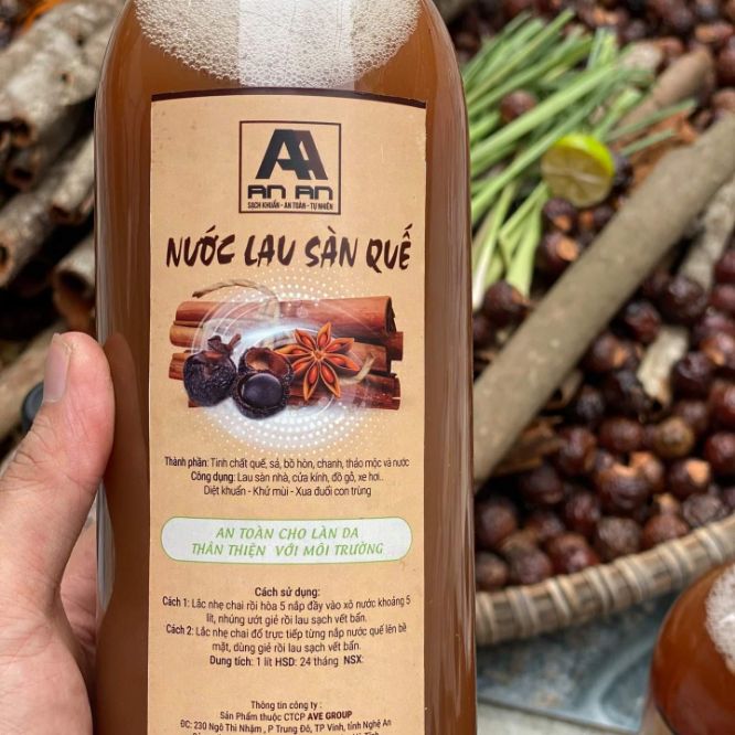 Nước lau sàn thảo Mộc An An
