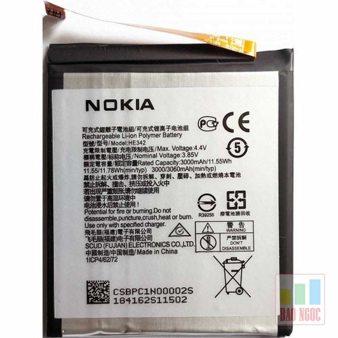 Pin nokia x5 2018 / nokia 5.1 plus / nokia x6 2018 / nokia 6.1 plus _dung lượng 3060 ma