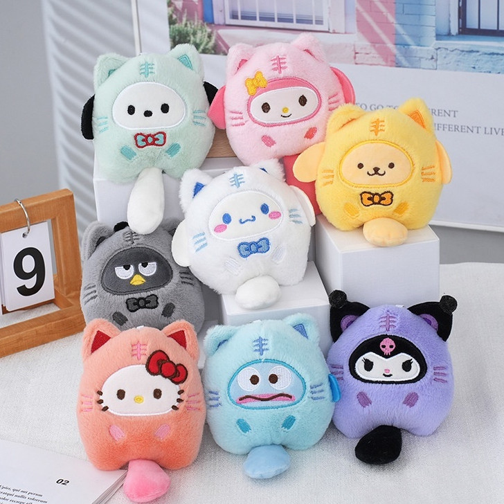 Thú bông mini nhỏ xinh Sanrio Kuromi Cinnamoroll Pochacco My Melody--good life--vn