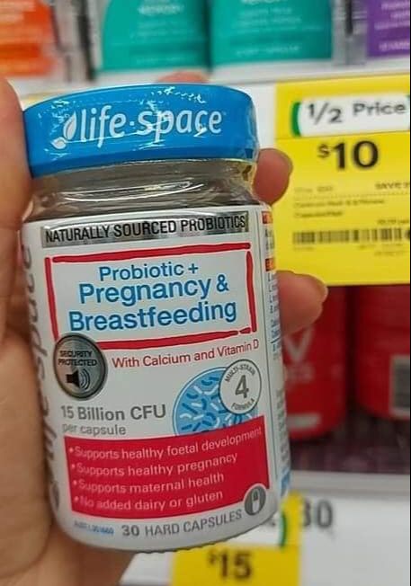 Men vi sinh hỗ trợ thai kỳ Life Space Pregnancy Probiotic 15 Billion 30 viên
