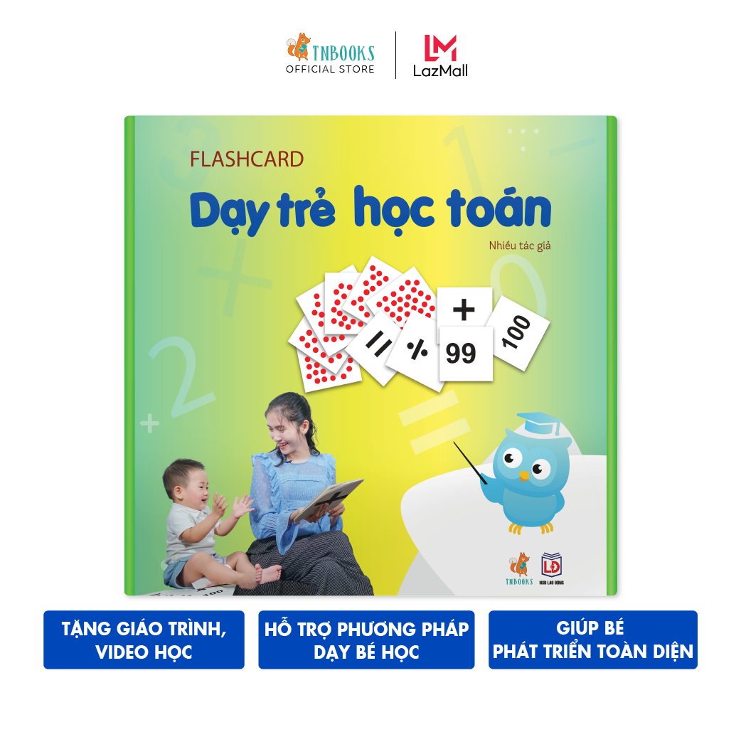 Bộ Thẻ Dạy Trẻ Học Toán (Hộp 59 Thẻ) – Flashcard Glenn Doman Thẻ Học Thông Minh Giúp Trẻ Phát Triển Tư Duy (CÓ HỖ TRỢ HƯỚNG DẪN DẠY BÉ)