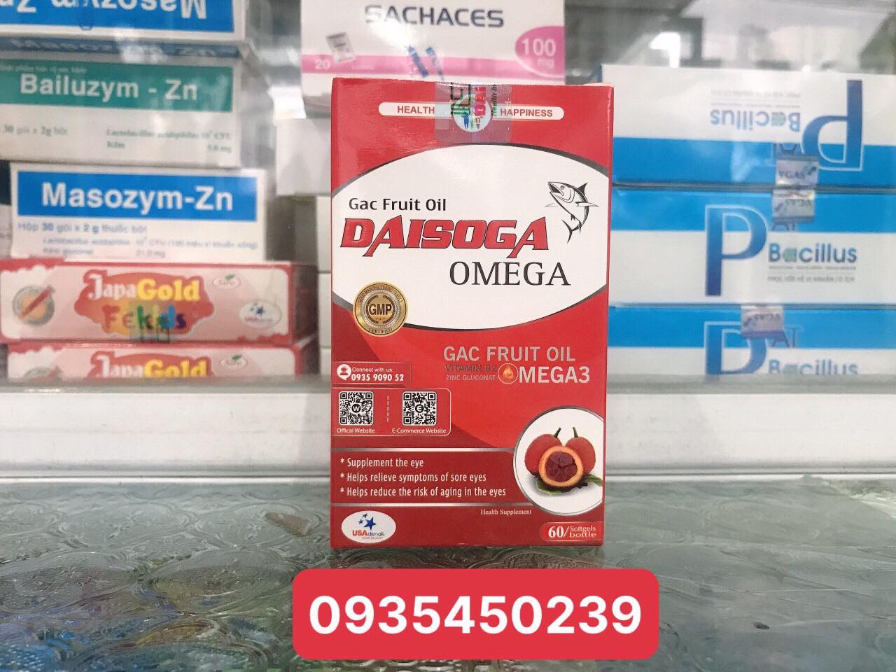 DAISOGAC OMEGA- Thực Phẩm Bảo Vệ Mắt