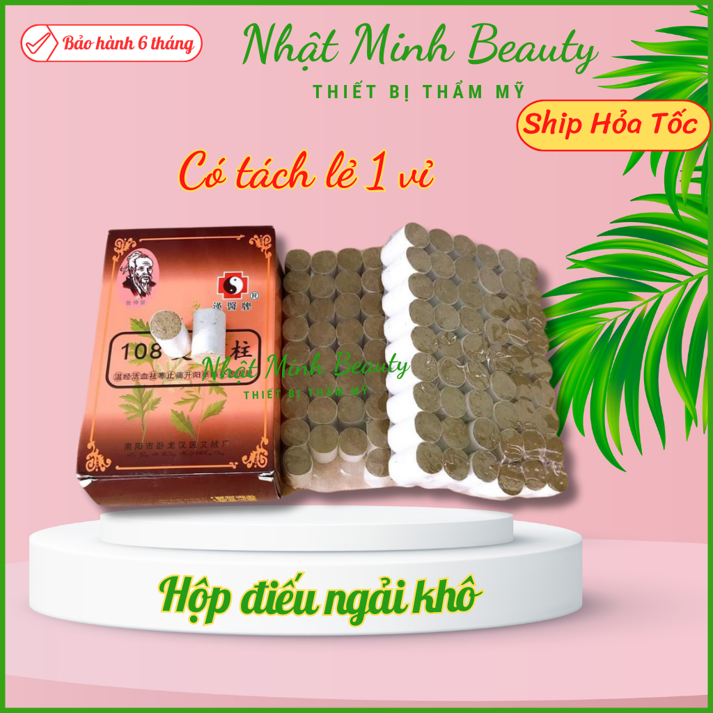 Hộp 108 điếu ngải khô