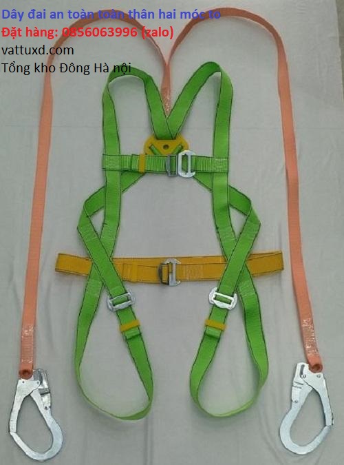 Dây đai an toàn toàn thân hai móc
