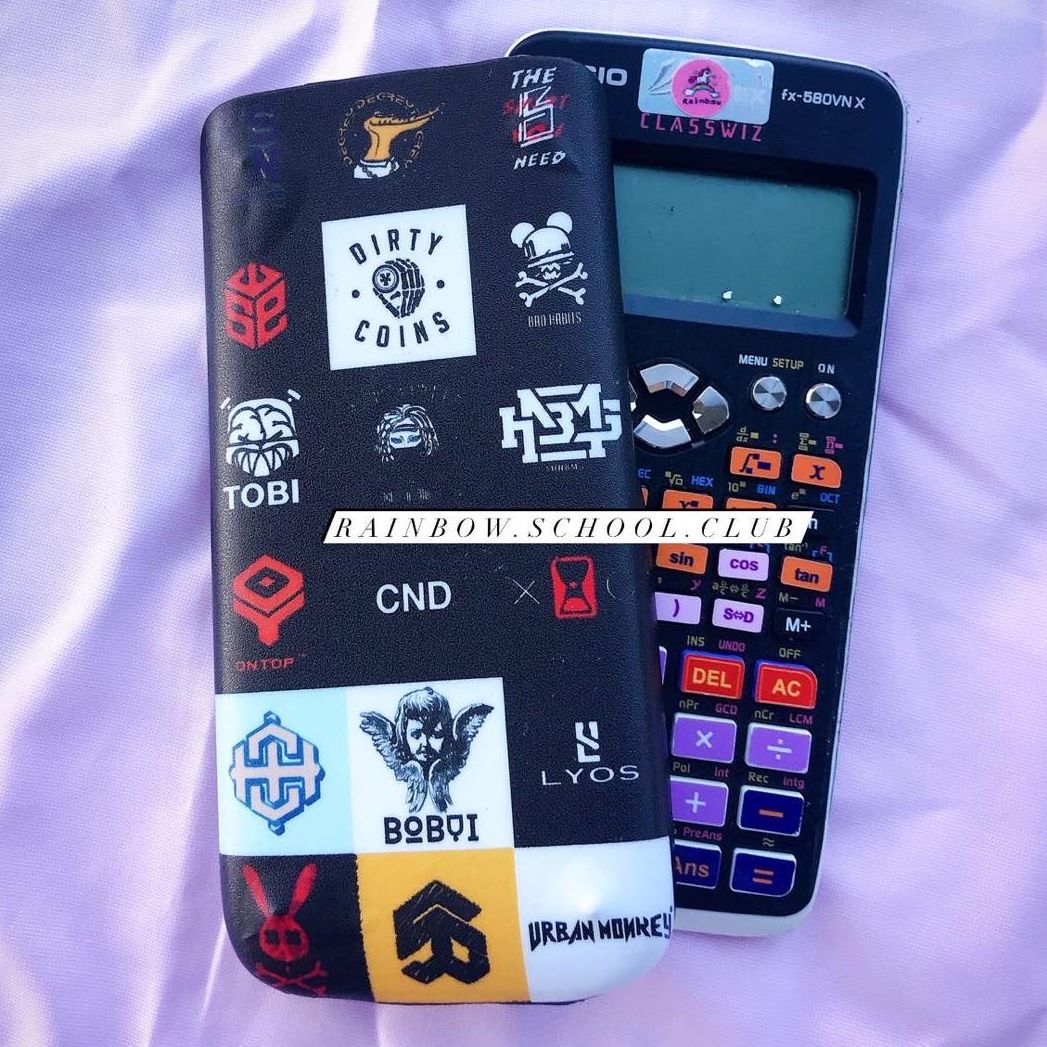 Miếng dán decal in theo yêu cầu máy tính casio-vinacal