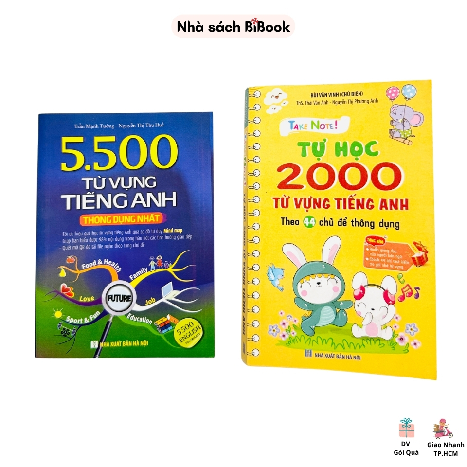 [Có mã audio nghe] Sách Bỏ Túi Take Note! Tự Học 2000 Từ Vựng 44 Chủ Đề & 5500 Từ Vựng Tiếng Anh Mindmap - Minh Thắng