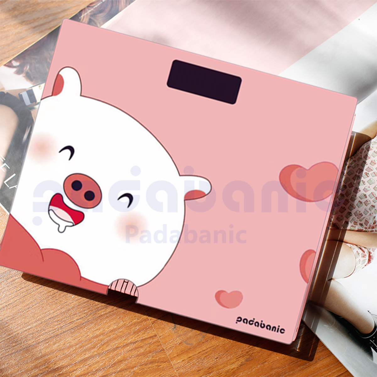 [ Được Chọn Mẫu ] Cân Điện Tử Cân Sức Khỏe Gia Đình Chạy Pin độ Chính Xác Cao Siêu Nhỏ Gọn CANCUTE