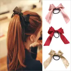 [25-29/5 Voucher 10%] Dây buộc tóc vải nữ nơ ruy băng lụa xinh phong cách Hàn Quốc nhiều màu DC08 JOLY