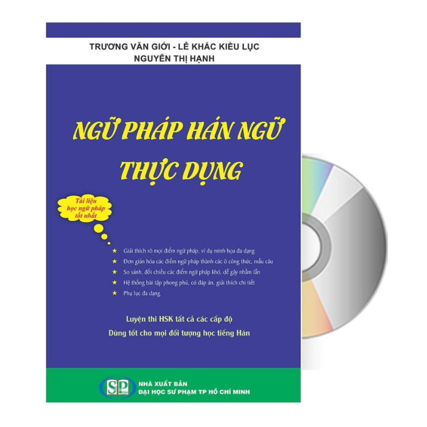 [Mã BMCAMP20 giảm đến 20K đơn 99K] Sách: Ngữ pháp Hán ngữ thực dụng + DVD tài liệu