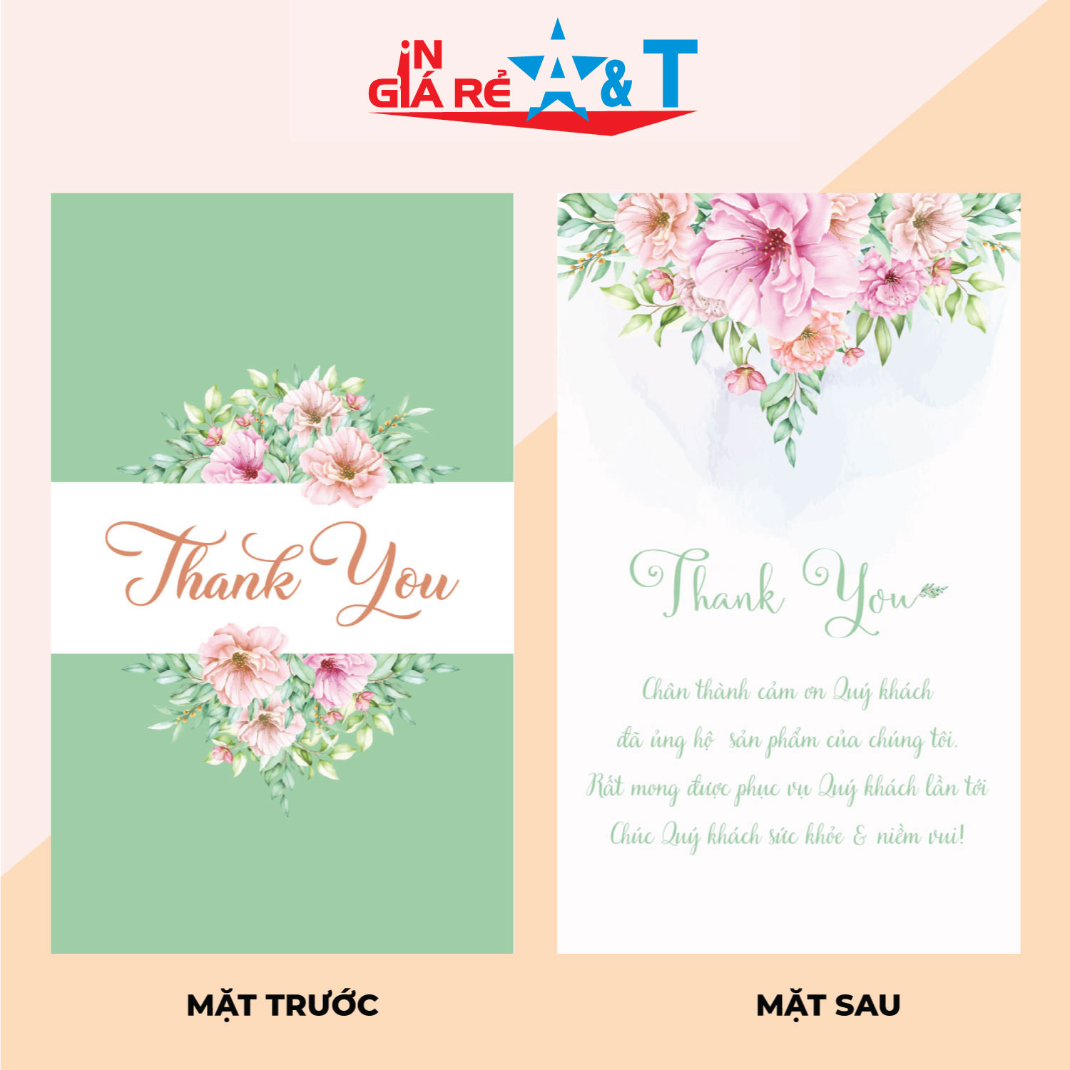 [HCM]THẺ CẢM ƠN  THIỆP CÁM ƠN THƯ CÁM ƠN CARD THANKYOU KHÁCH HÀNG
