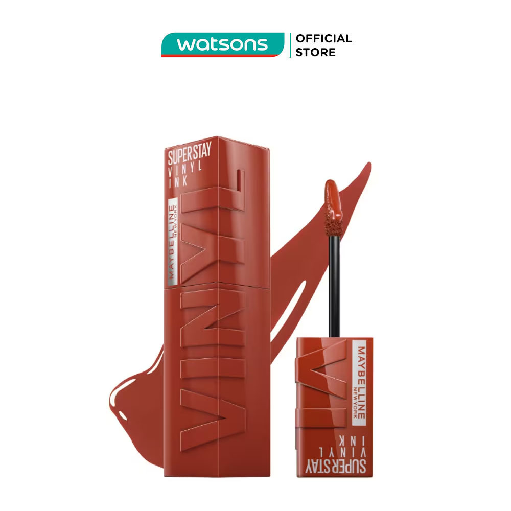 [MUA LÀ CÓ QUÀ] Son Kem Bóng Maybelline Super Stay Vinyl Ink 4.2ml