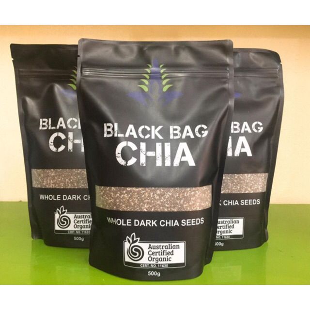 Hạt chia đen organic 100gr hàng loại 1