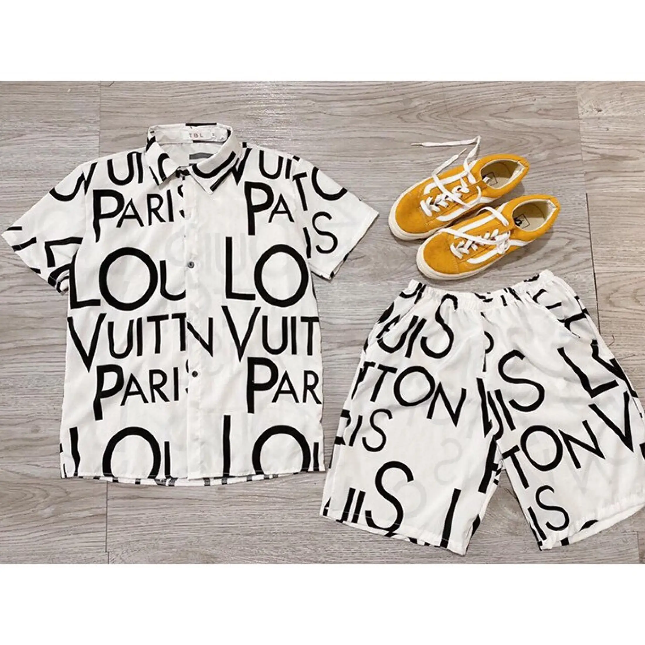 Bộ Quần Áo Hoa Quả Đi Biển Bộ Trái Cây Họa Tiết Quả Chuối