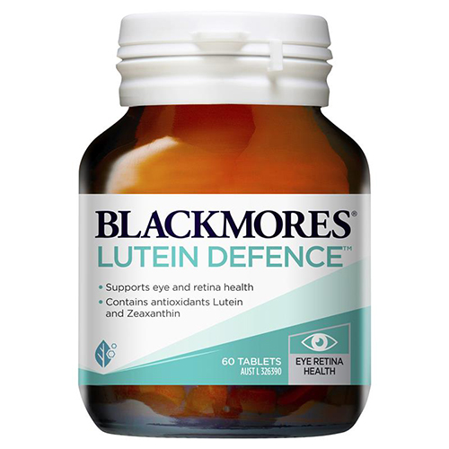 Viên uống Bổ Mắt Cho Người Cận Thị Blackmores Lutein Defence 60v - Chemistware