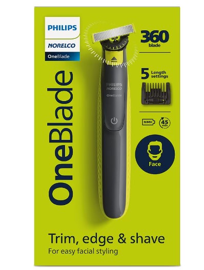  Máy Cạo Râu Tỉa Râu Philips Norelco OneBlade  Máy Tỉa Râu Philips Norelco OneBlade Chống Nước 100% Nhập Mỹ BH 12 Tháng 