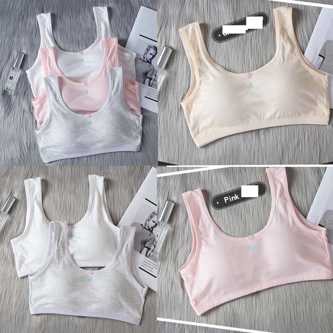 Lẻ 1 áo lót học sinh cấp 2 chất cotton mềm mát có mút mỏng