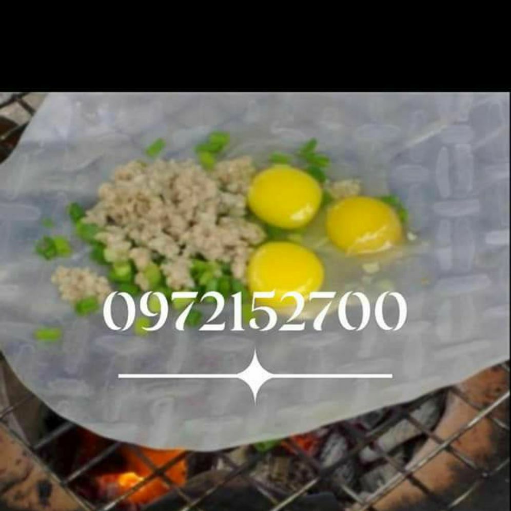 Bánh tráng nướng trứng cút