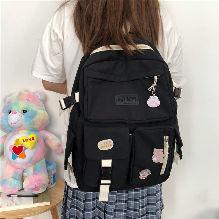 Balo ulzzang chống nước thời trang nữ đi học đi chơi dễ thương cute chống nước