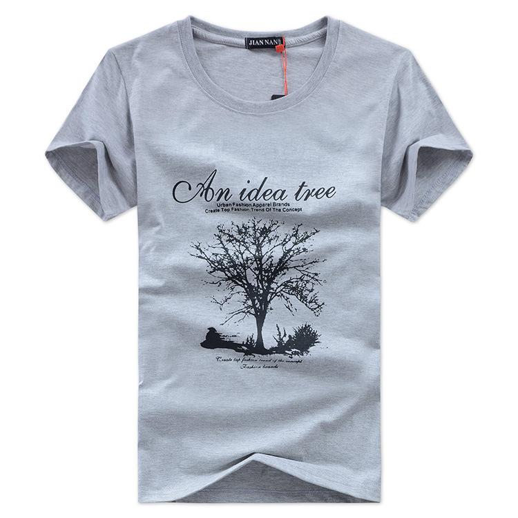 Men's T-Shirt, Short Sleeves, Korean Style, Suitable for Summer, Loose Fit, Latest Model, High Quality Product. - 2