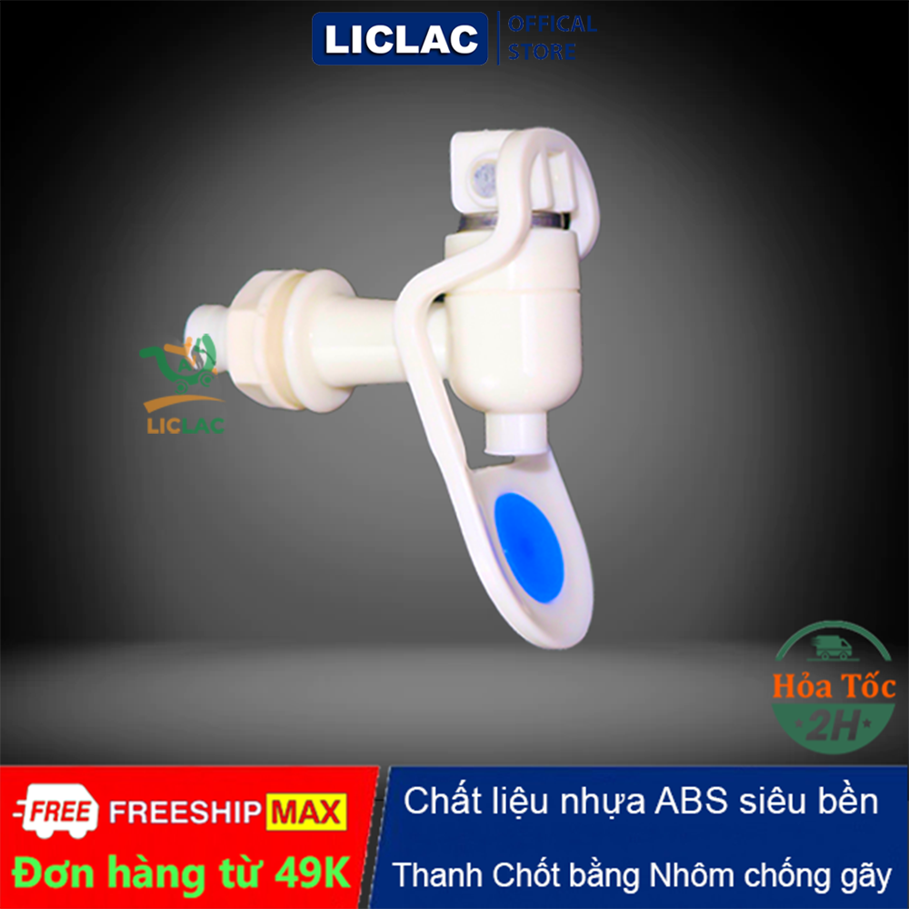 Vòi bình lọc nước Chống Gãy, Vòi thay thế cho bình nước nóng lạnh, Vòi bình nước bằng nhựa ABS siêu bền - LICLAC