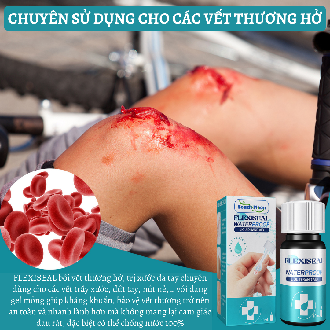 Dung Dịch Tạo Màng Sinh Học, Bảo Vệ Da Tổn Thương, làm lành vết thương Hở South Moon Giúp nhanh lành vết thương, hạn chế nhiễm trùng, sơ cứu vết bỏng, vết loét