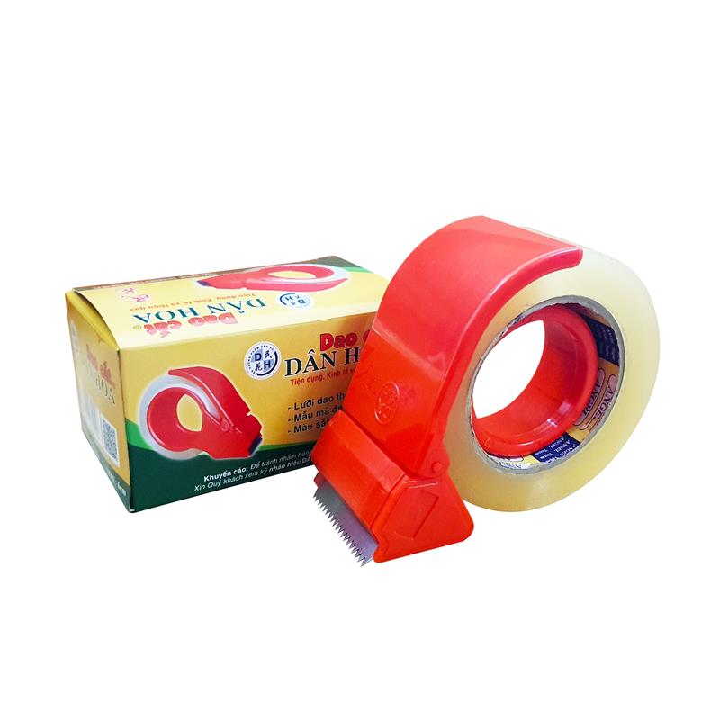 Cắt băng keo cầm tay Dân Hoa 6P nhựaPPESupply.vn