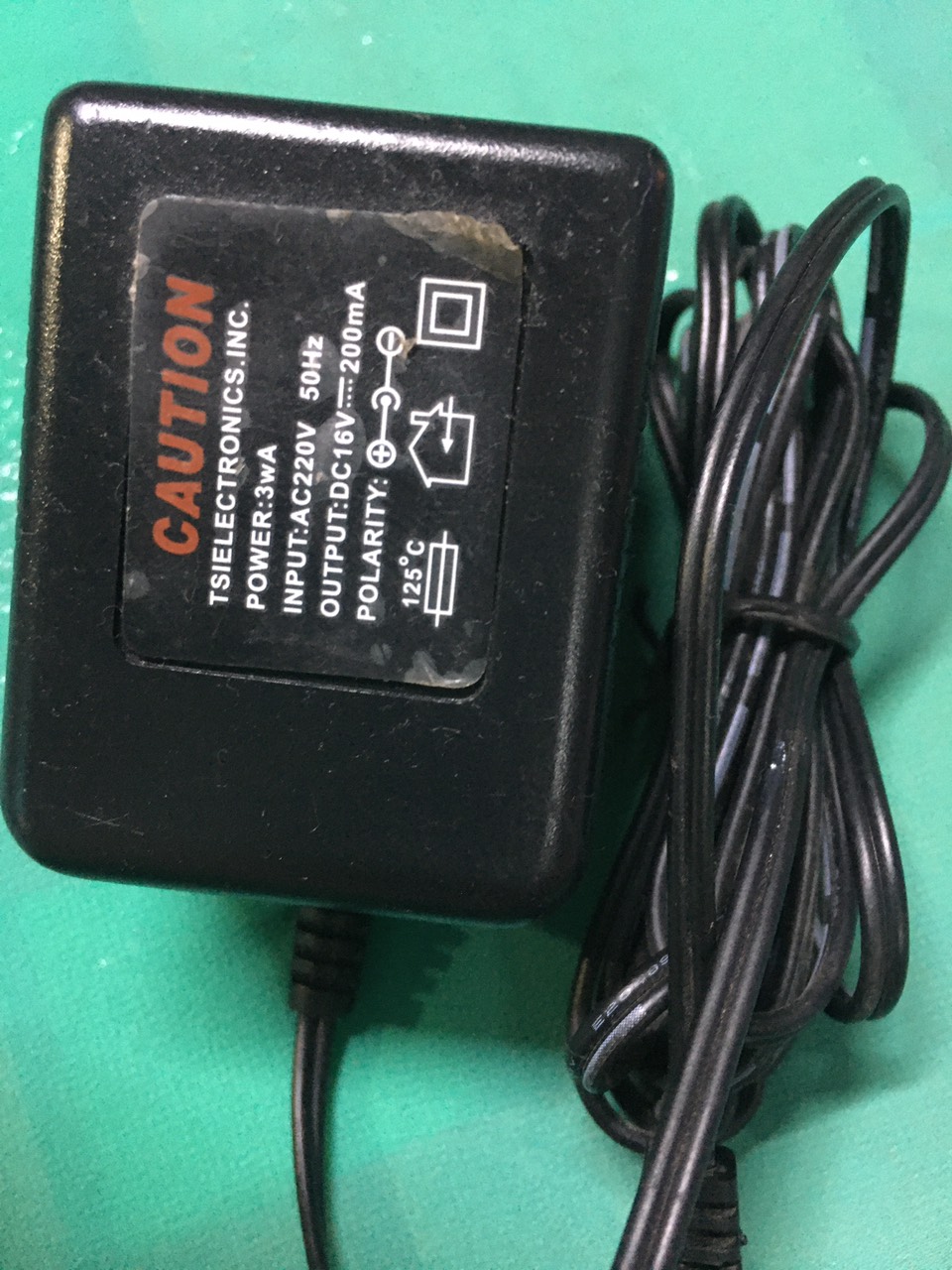 Adapter 16v 200ma nguồn sạc