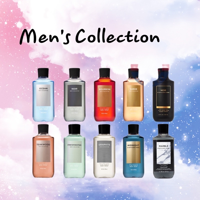 Sữa tắm nam bbw 3in1 bath and body work - sữa tắm nước hoa bbw