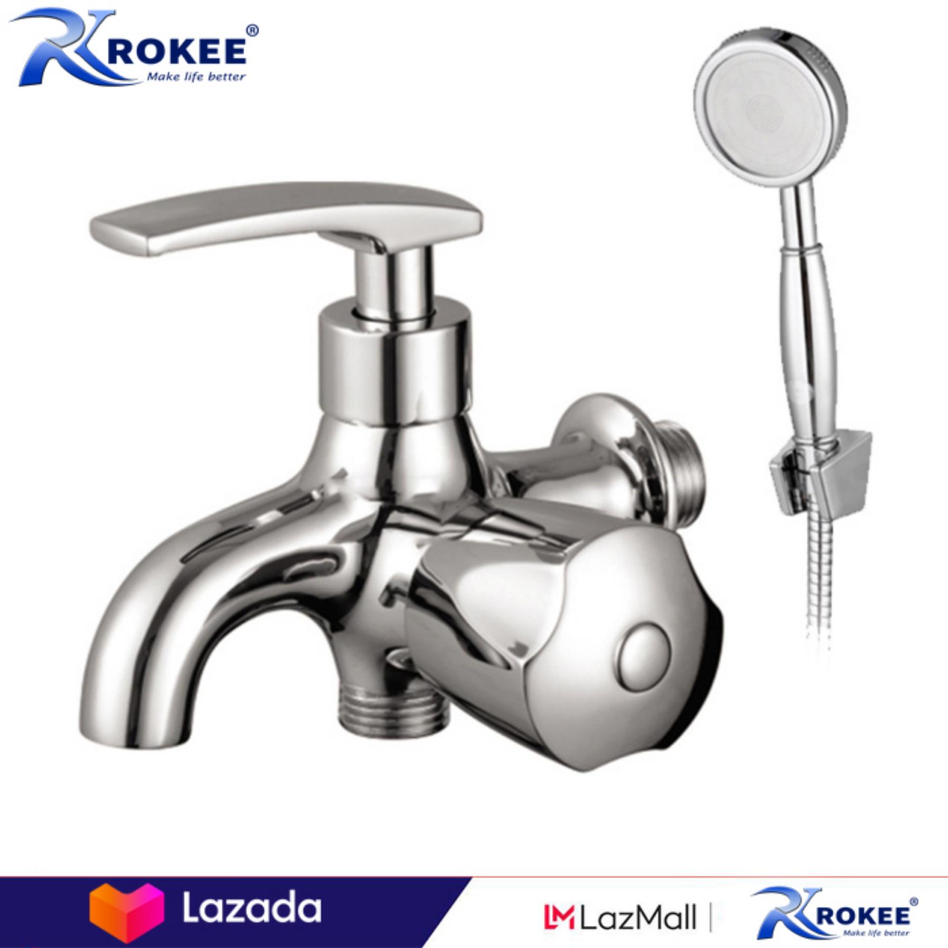 Bộ vòi sen và tay sen tắm rokee - 469s