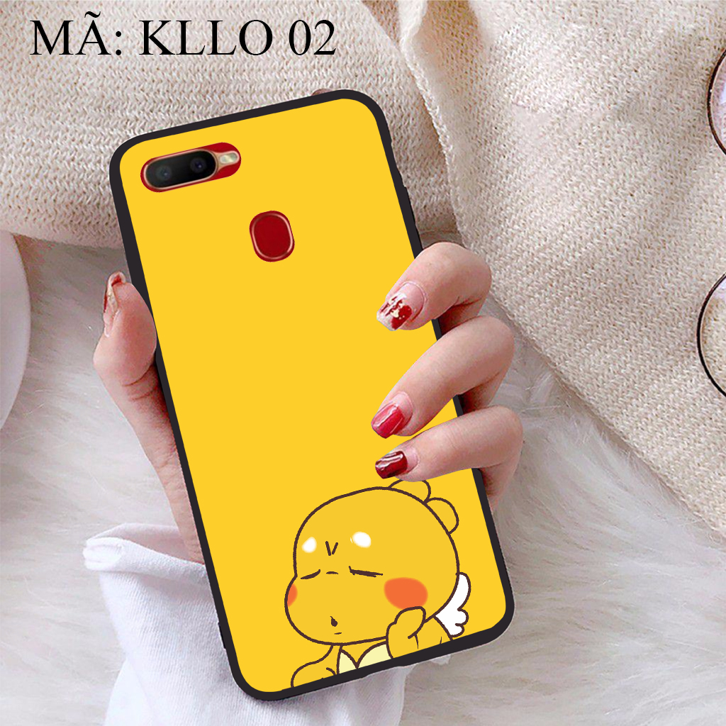 Ốp lưng icase dành cho oppo a5s viền dẻo tpu bst khủng long lai ong