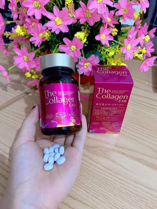 The Collagen SHISEIDO EXR DẠNG VIÊN 126 Viên