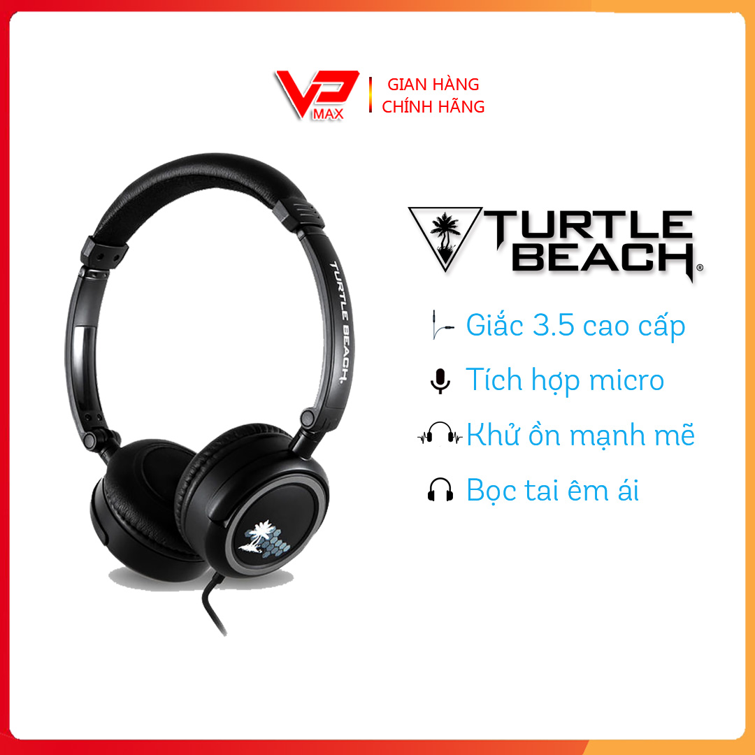 Tai nghe chụp tai có mic Turtle Beach M3 gaming USA âm thanh cực hay bass sâu dùng cho laptop máy tính - VPMAX - tai nghe có dây, tai nghe chụp tai có dây, tai nghe chụp tai cho điện thoại, tai nghe chụp tai có mic dành cho đt