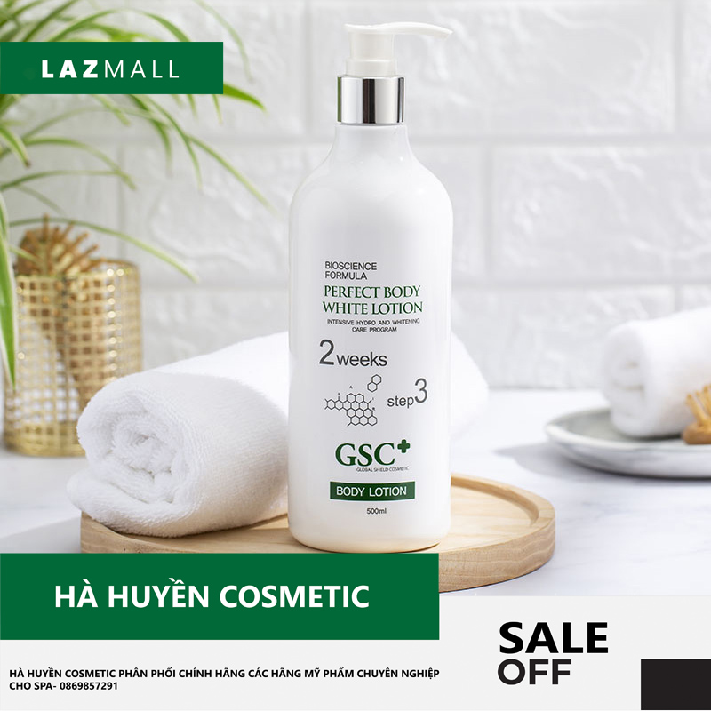 Kem Dưỡng Trắng Toàn Thân GSC Perfect Body White Lotion