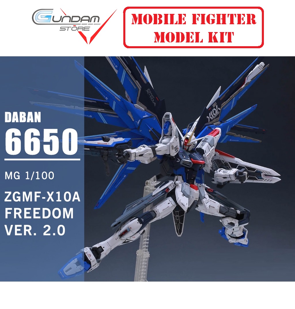 Daban 6650 Gundam MG Freedom 1/100 Mô Hình Đồ Chơi Lắp Ráp Anime